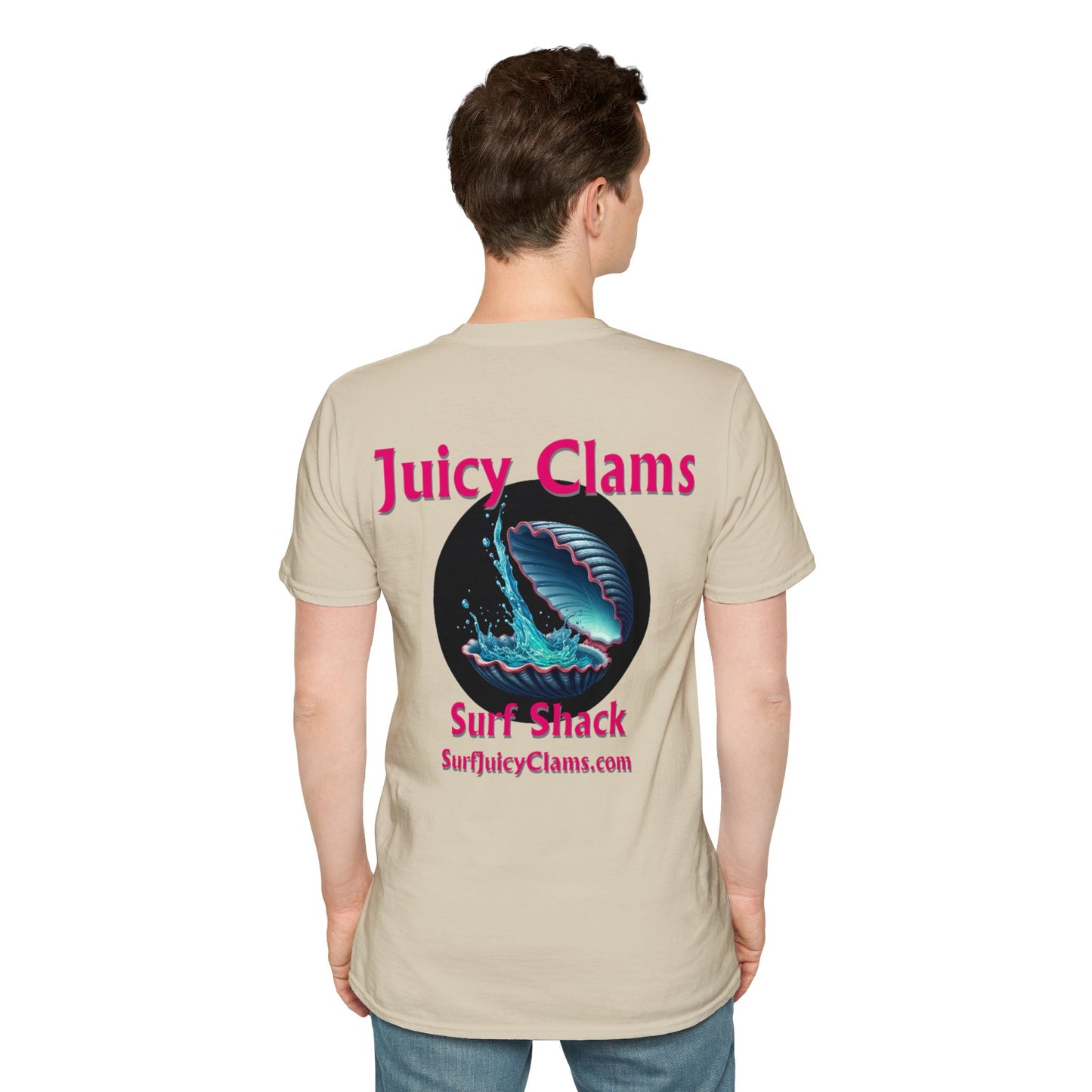 Juicy Clams Unisex Logo T-Shirt (L010)