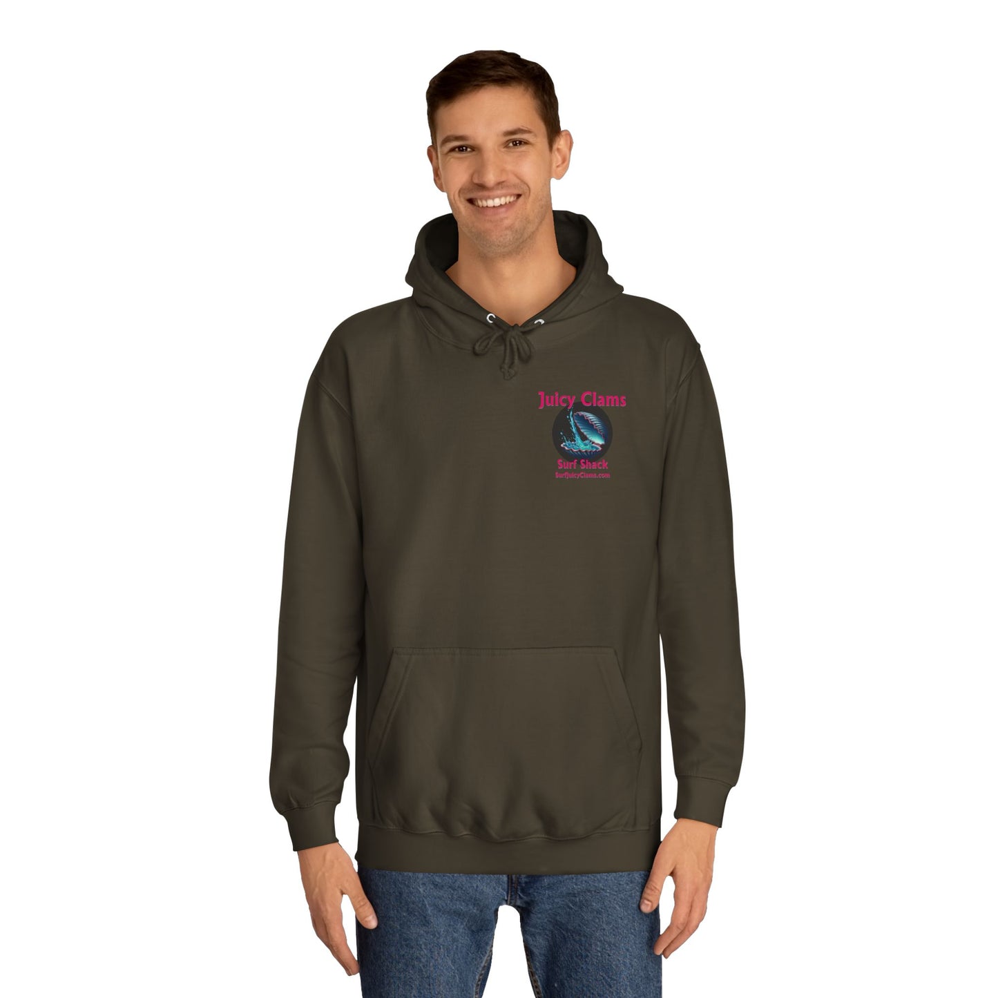 Juicy Clams Unisex College Hoodie (L010)