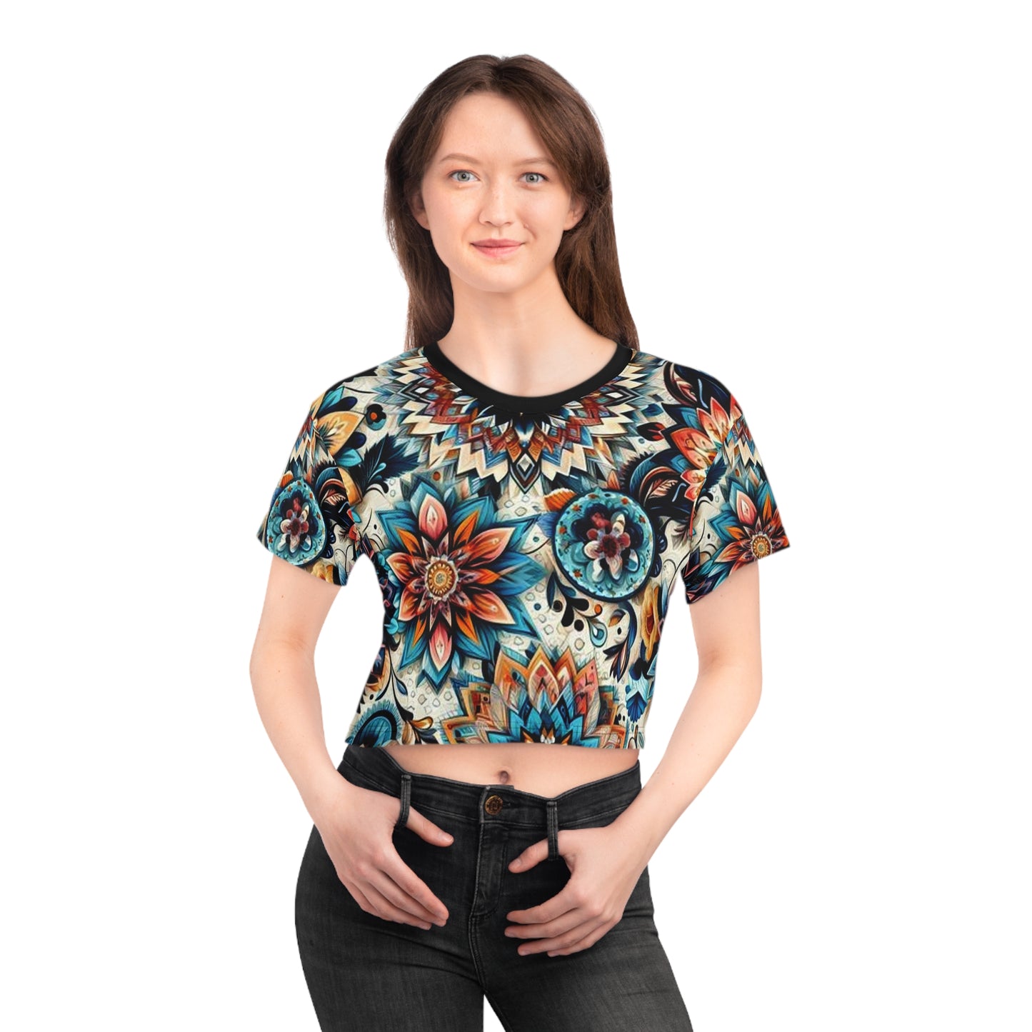 Juicy Clams Crop Top Tee (H061)