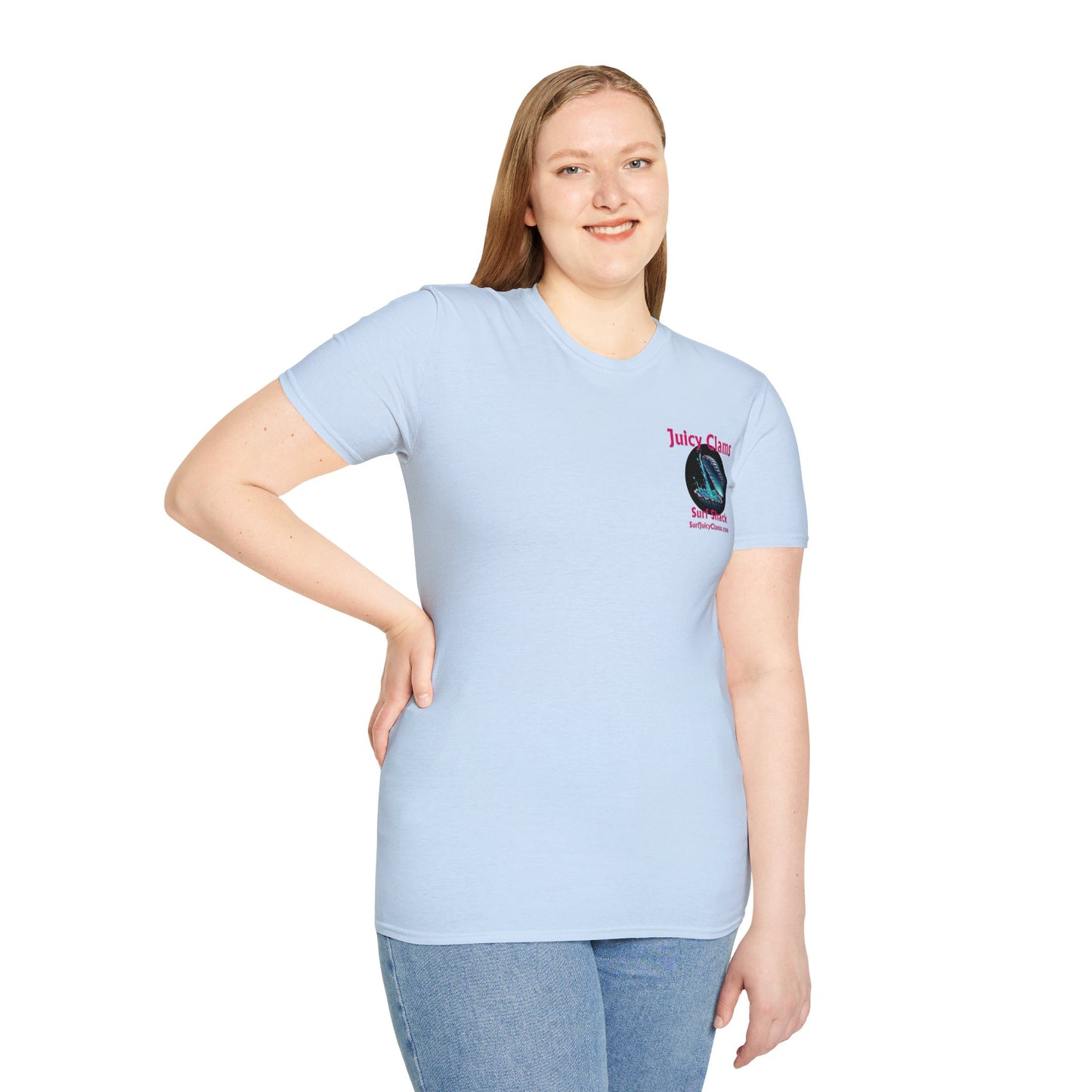 Juicy Clams Unisex Logo T-Shirt (L010)