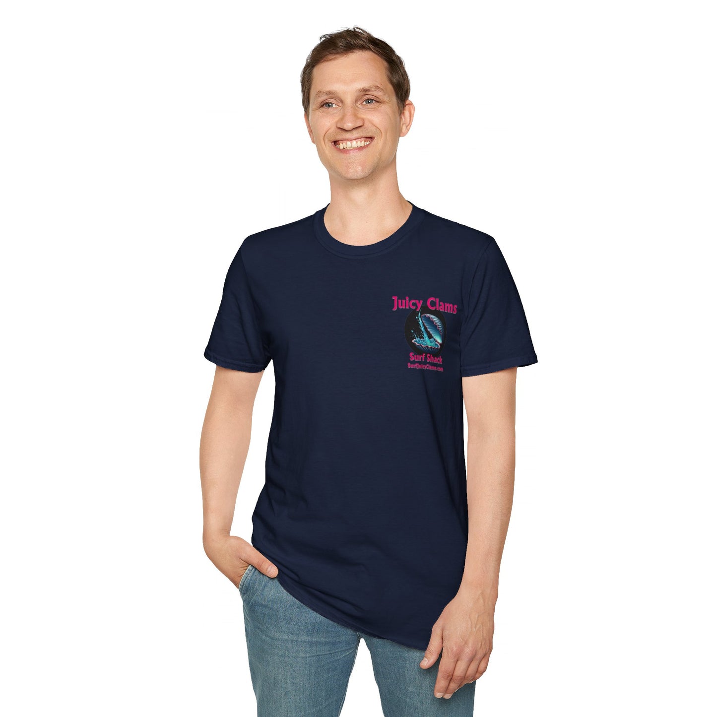 Juicy Clams Unisex Logo T-Shirt (L010)