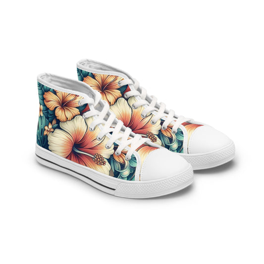 Juicy Clams Women's High Top Sneakers (1090)