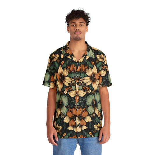 Juicy Clams Men's Hawaiian Shirt (1101)