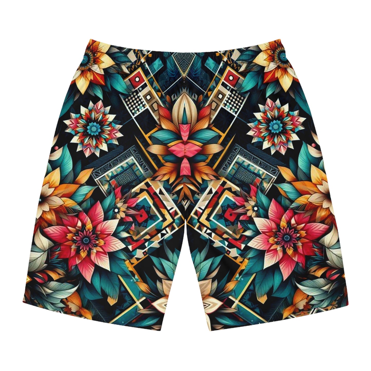 Juicy Clams Men's Board Shorts (H065)