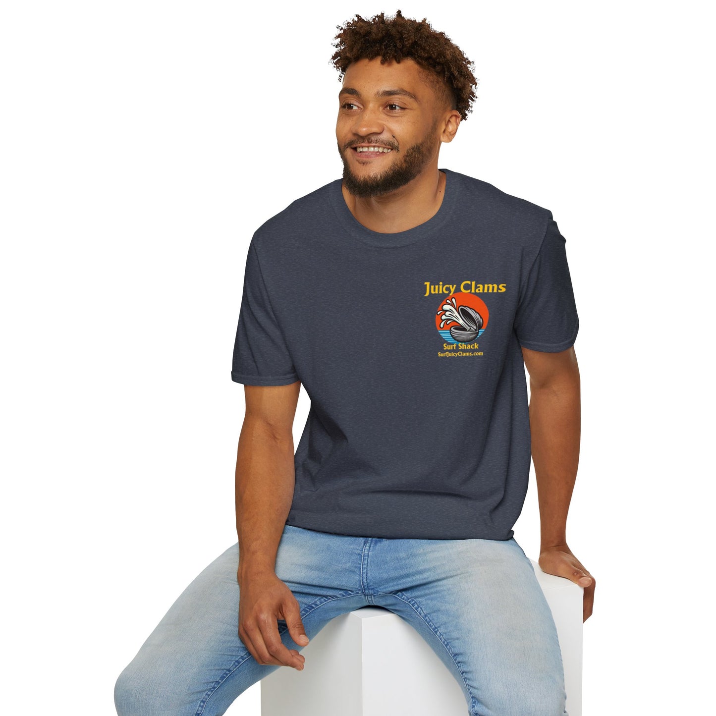 Juicy Clams Unisex Logo T-Shirt (L005)