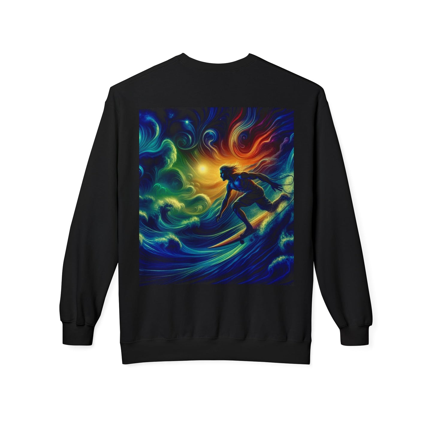 Juicy Clams Unisex Midweight Fleece Crewneck Sweatshirt (D028)