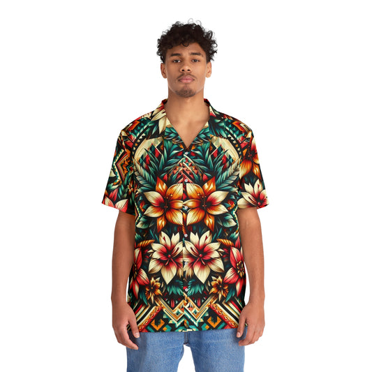 Juicy Clams Men's Hawaiian Shirt (1153)