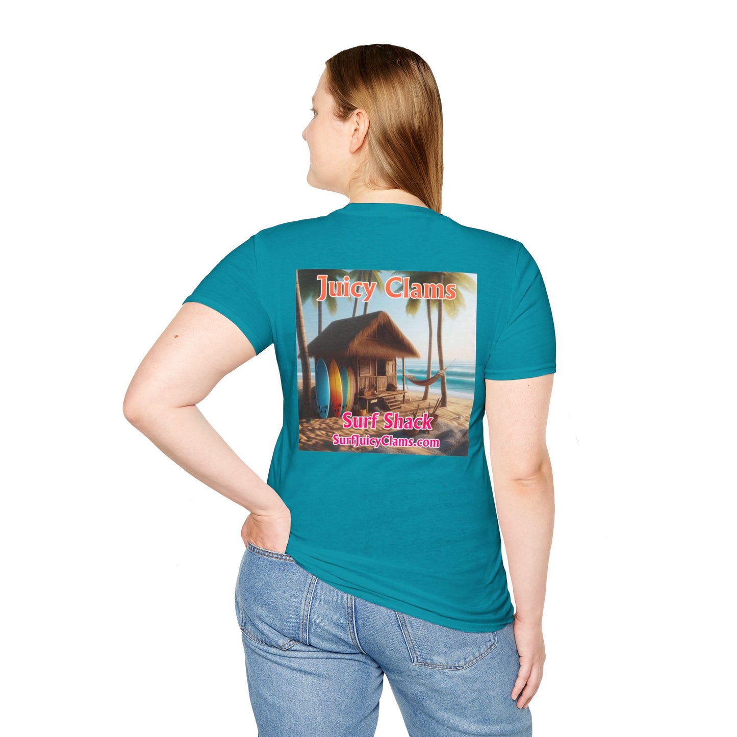 Juicy Clams Unisex Logo T-Shirt (S004)