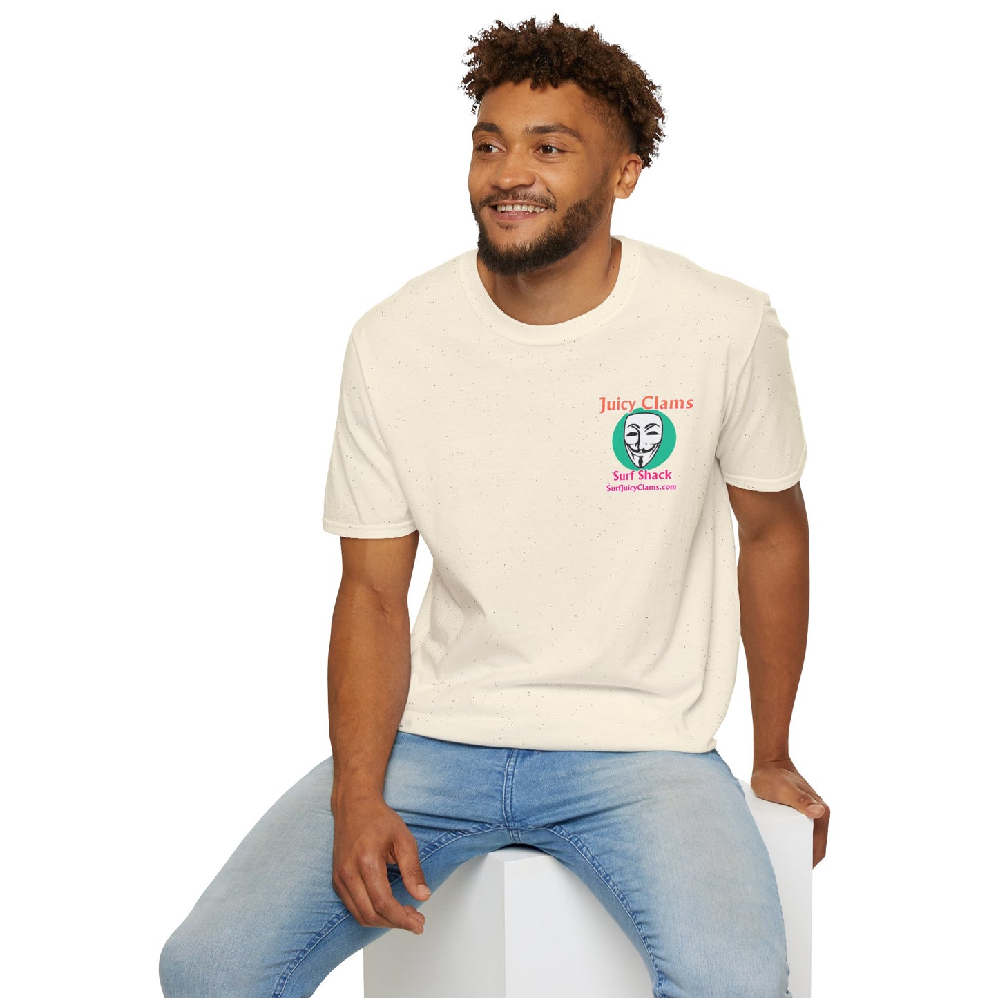 Juicy Clams Unisex Logo T-Shirt (L030)