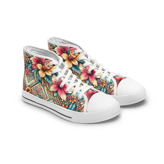 Juicy Clams Women's High Top Sneakers (1150)