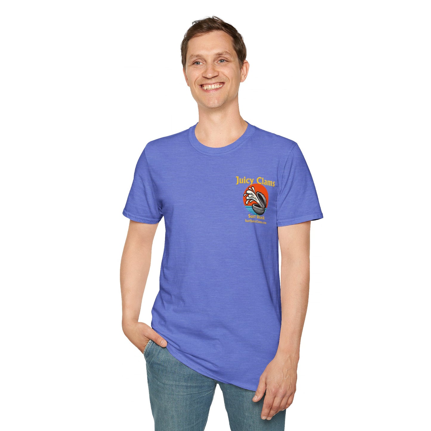 Juicy Clams Unisex Logo T-Shirt (L005)
