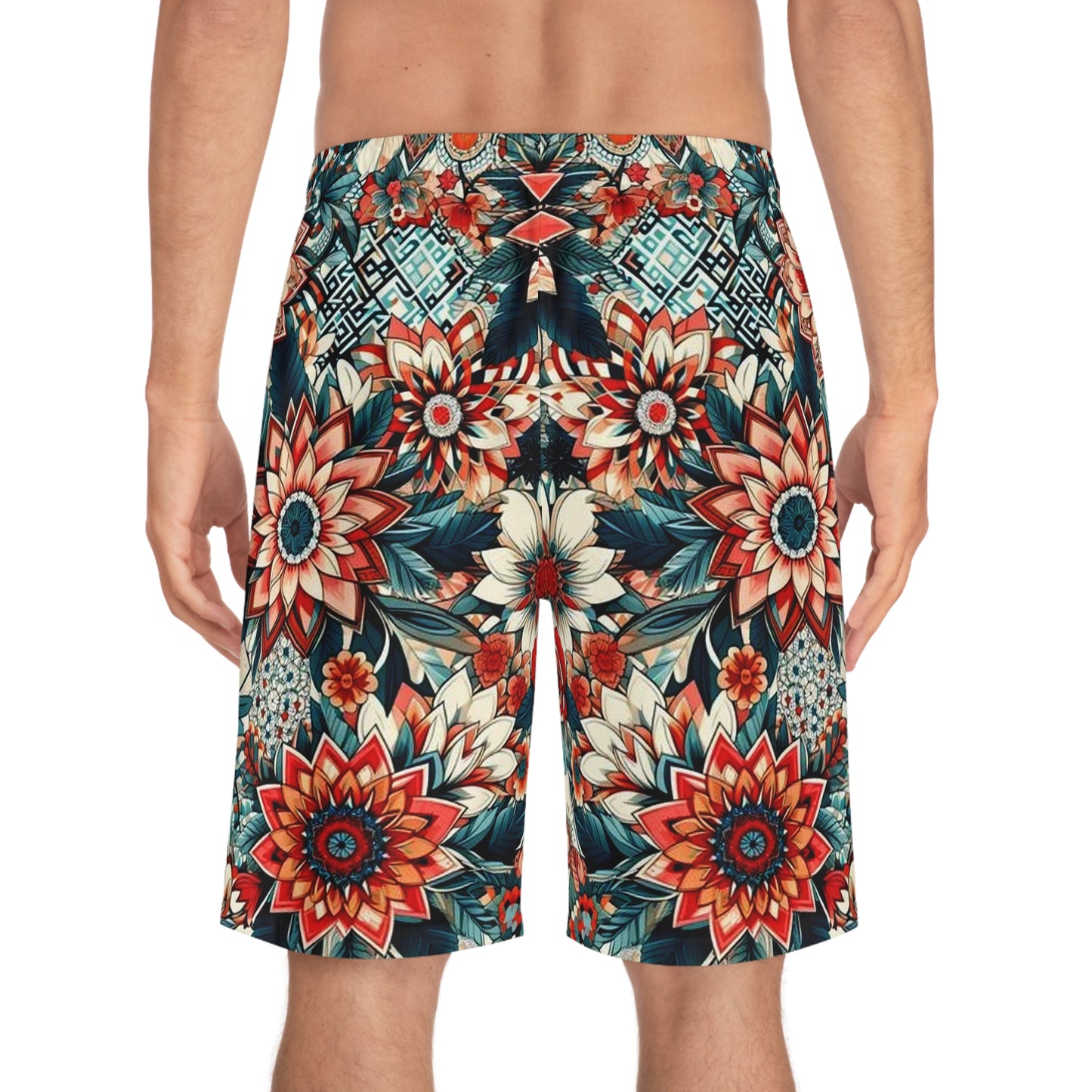 Juicy Clams Men's Board Shorts (H046)