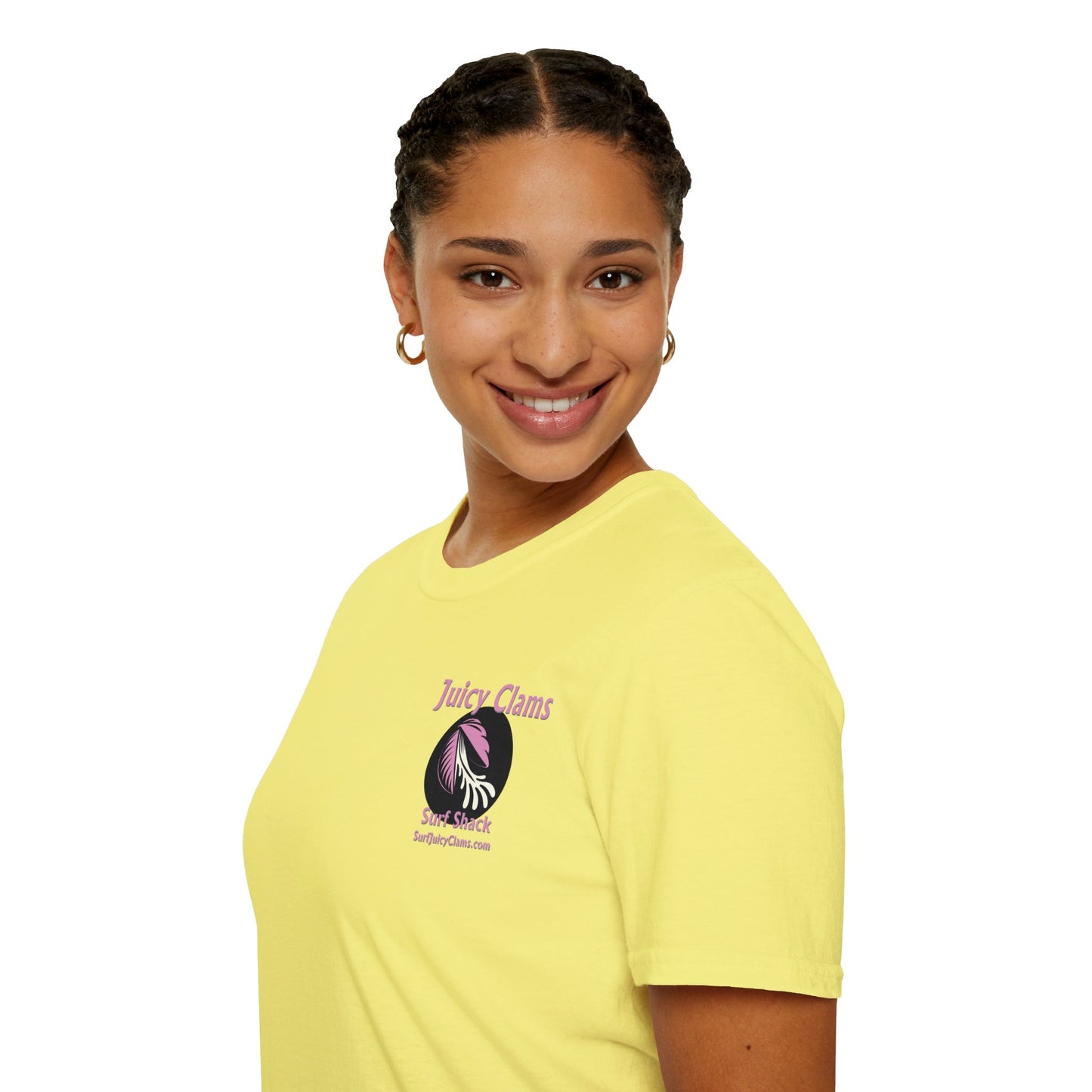 Juicy Clams Unisex Logo T-Shirt (L001)