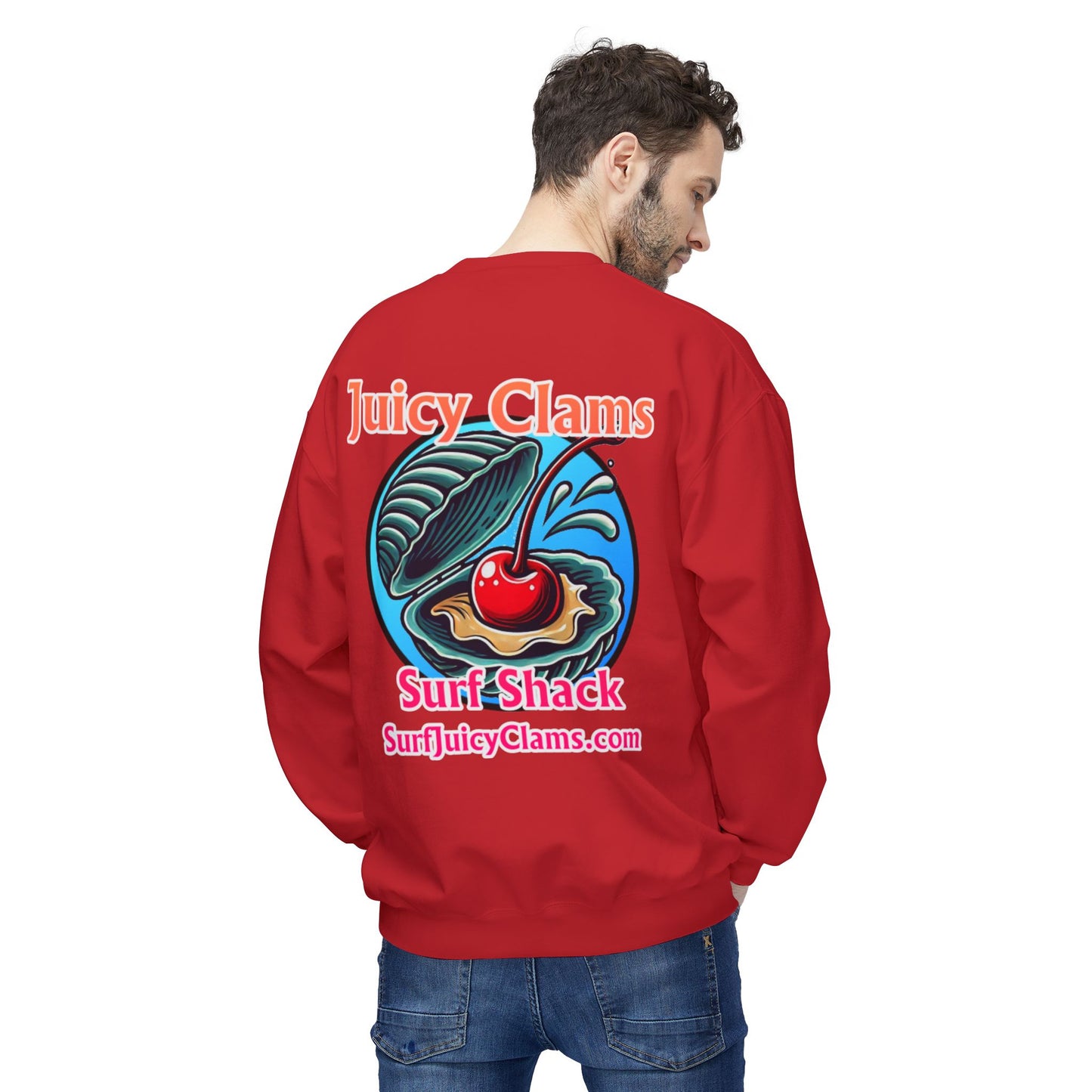 Juicy Clams Unisex Midweight Sweatshirt (A003)
