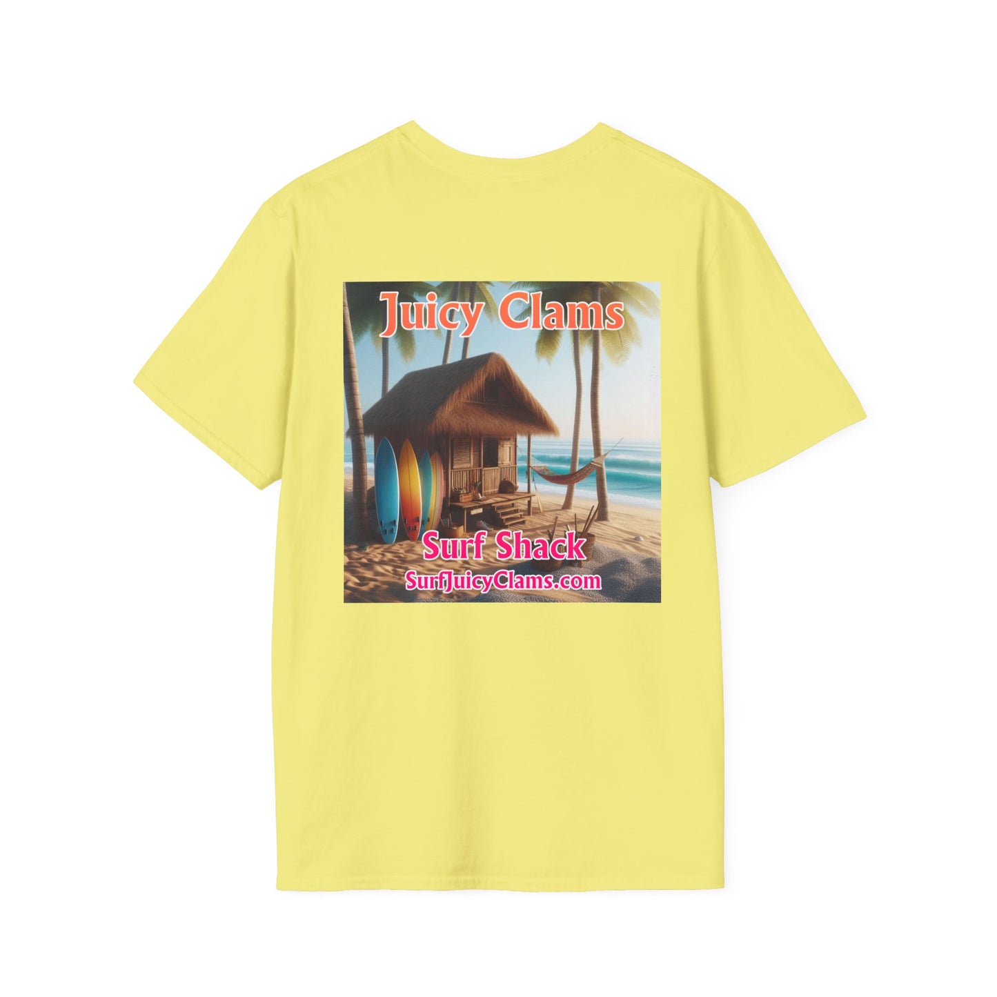 Juicy Clams Unisex Logo T-Shirt (S004)