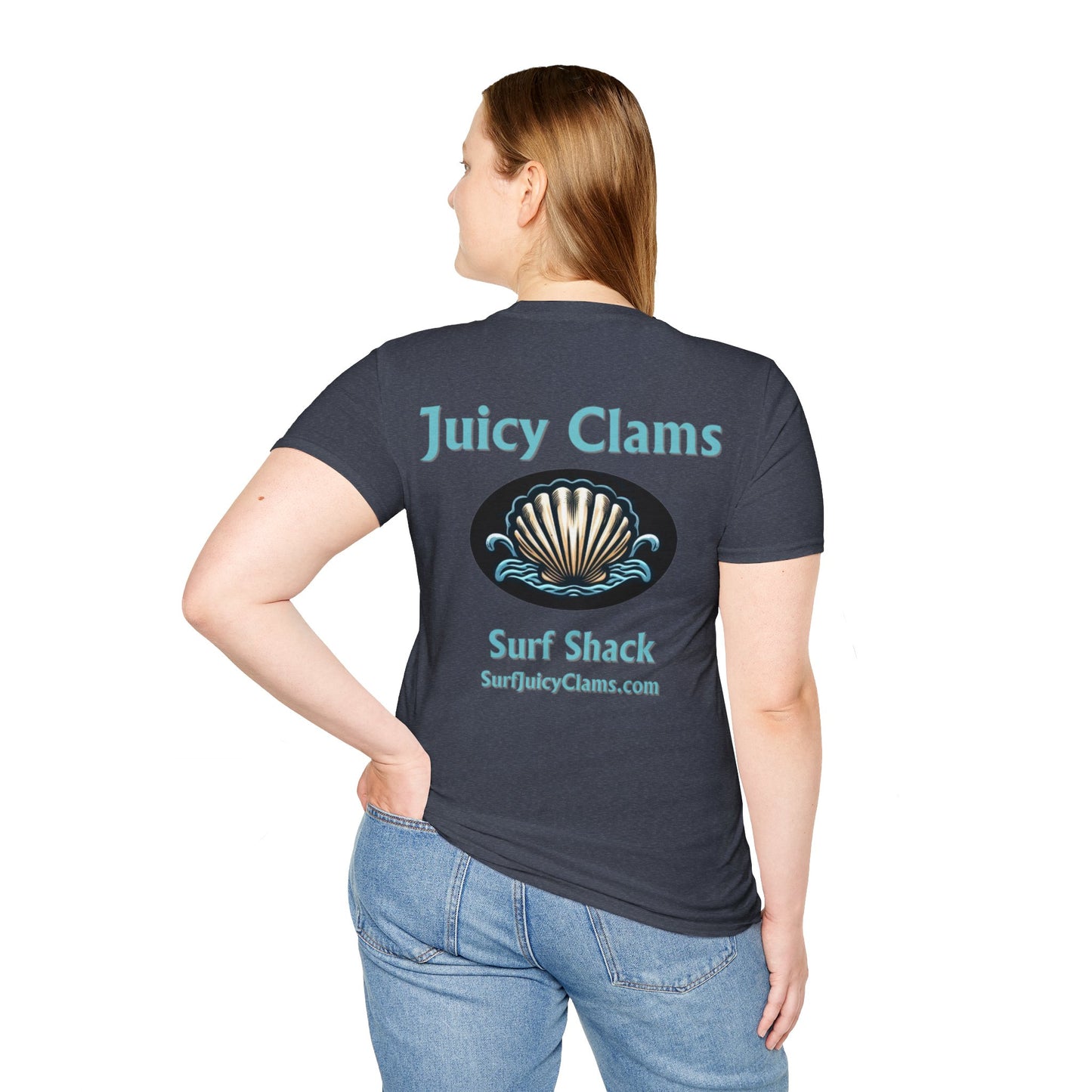 Juicy Clams Unisex Logo T-Shirt (L003)