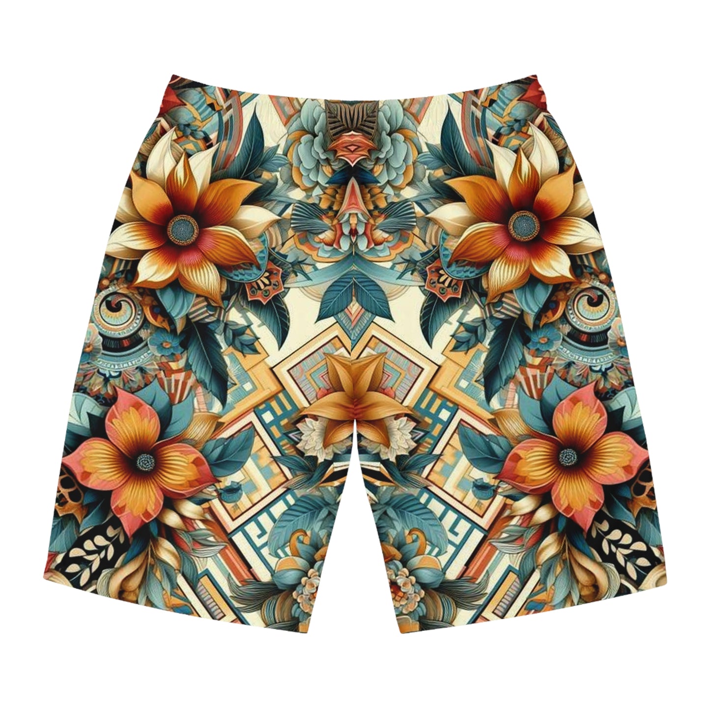 Juicy Clams Men's Board Shorts (H045)