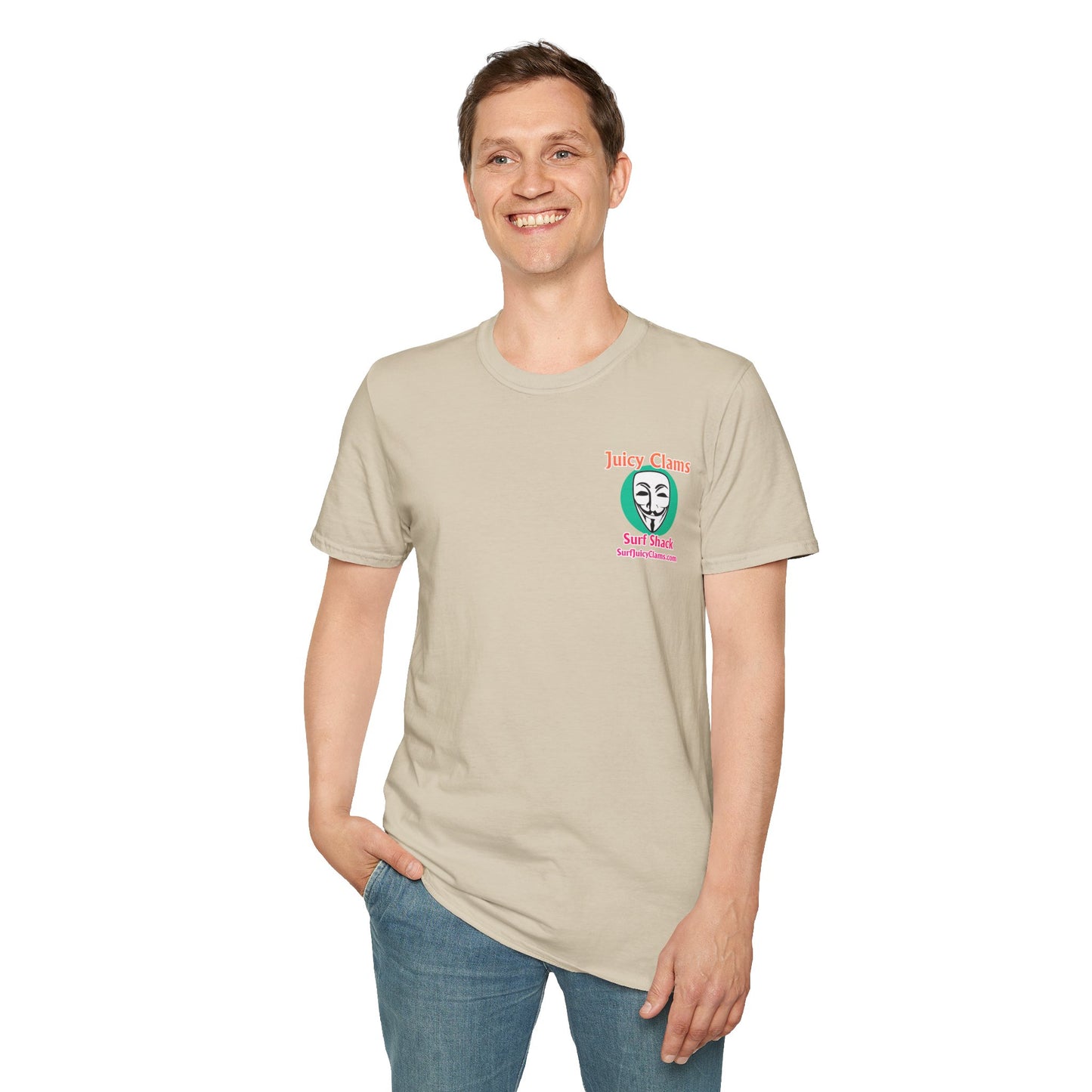 Juicy Clams Unisex Logo T-Shirt (L030)