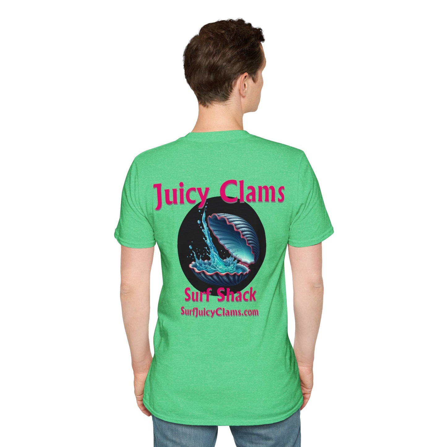 Juicy Clams Unisex Logo T-Shirt (L010)