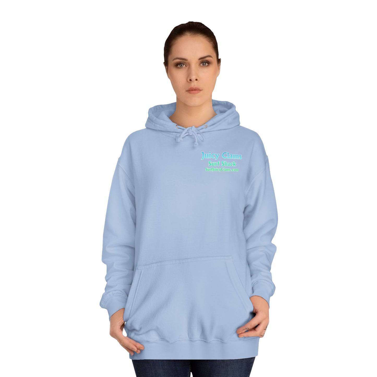 Juicy Clams Unisex College Hoodie (P205)