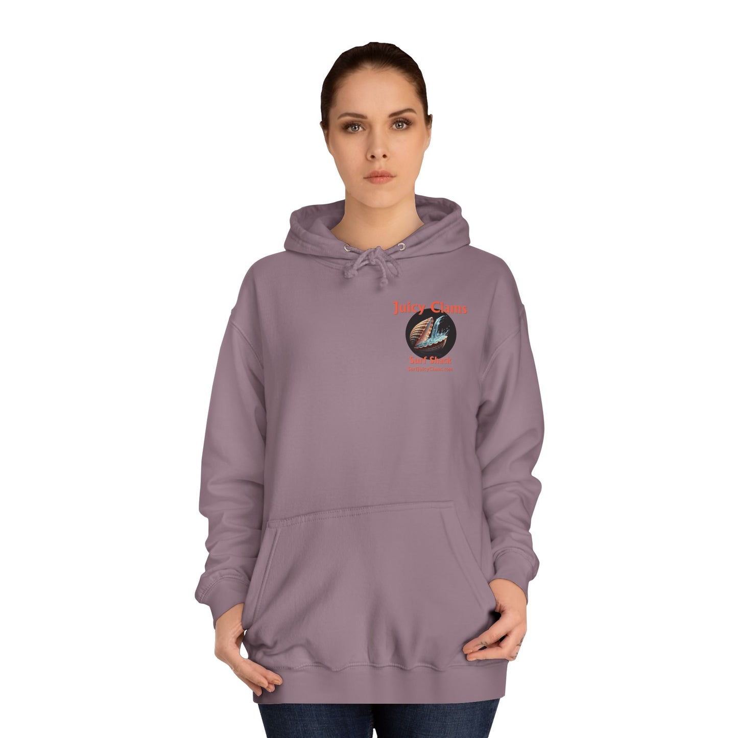 Juicy Clams Unisex College Hoodie (L007)