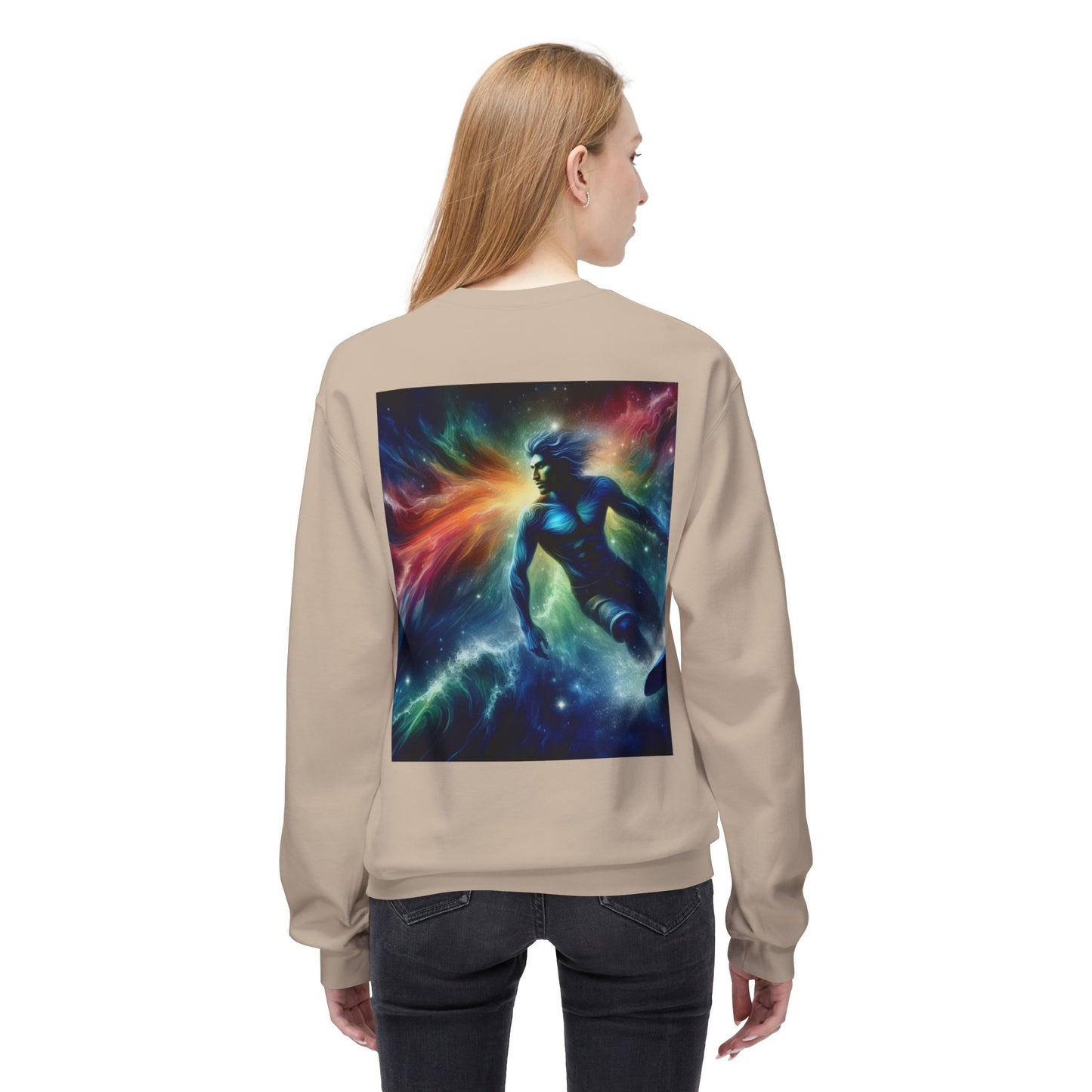 Juicy Clams Unisex Midweight Fleece Crewneck Sweatshirt (D001)