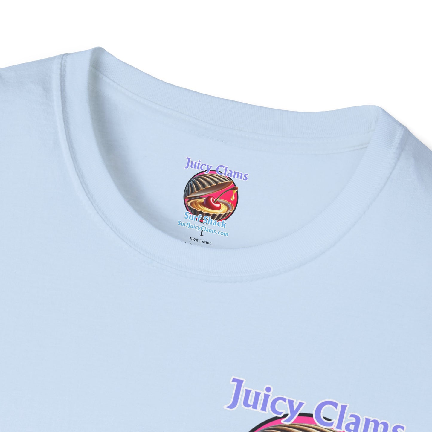 Juicy Clams Unisex Logo T-Shirt (A012)