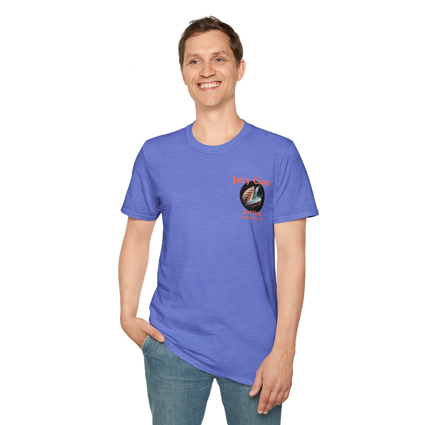 Juicy Clams Unisex Logo T-Shirt (L007)