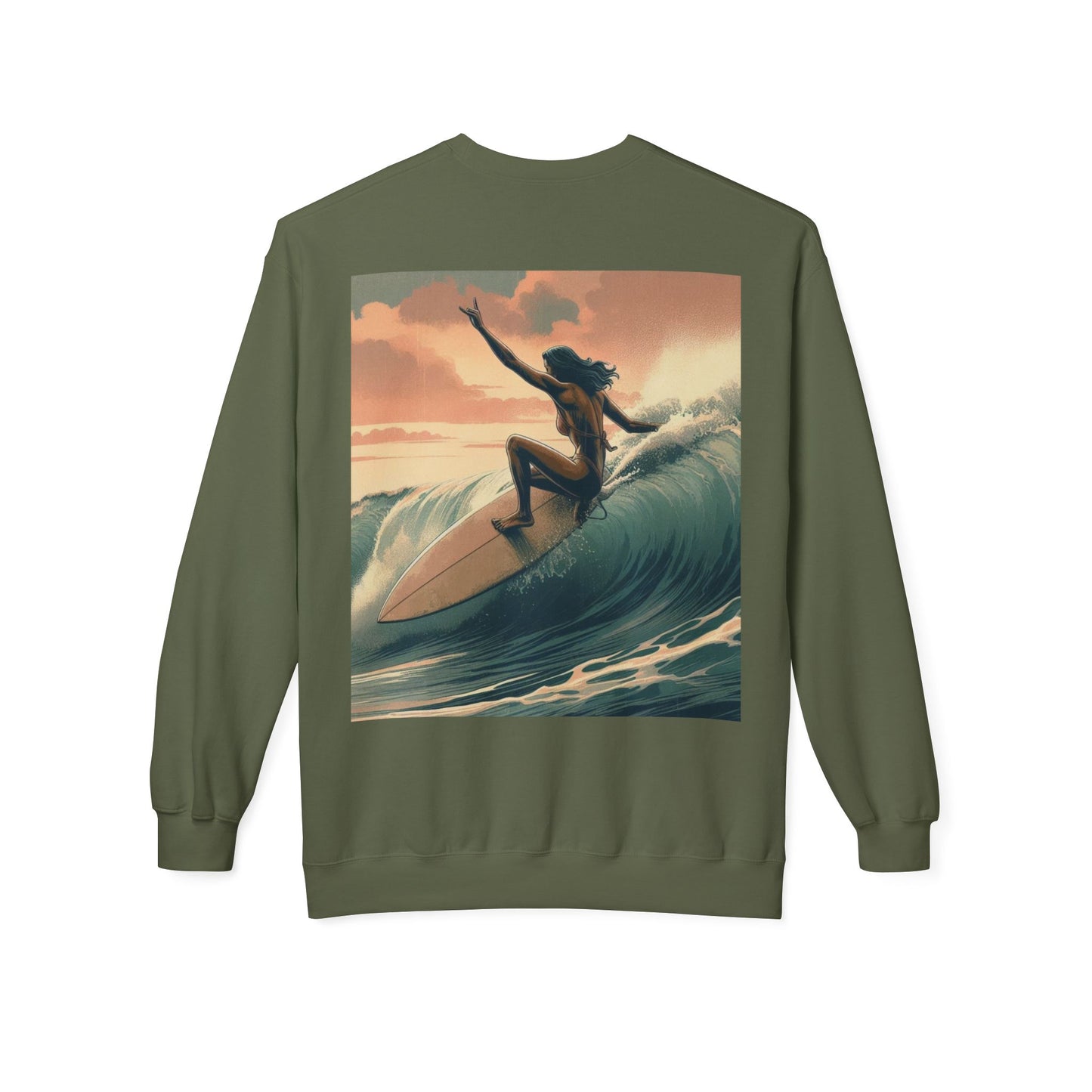 Juicy Clams Unisex Midweight Sweatshirt (V045)