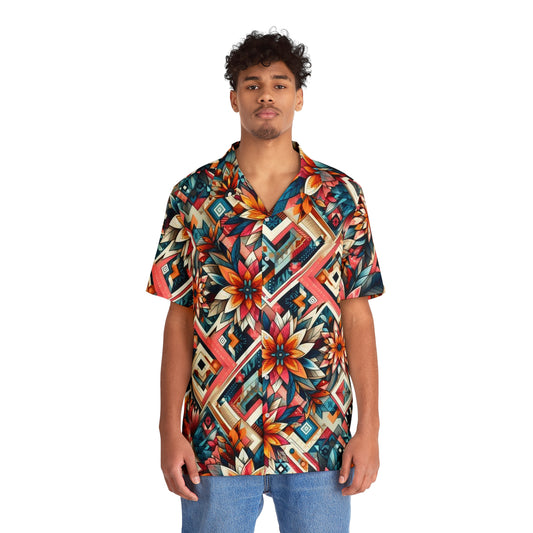 Juicy Clams Men's Hawaiian Shirt (1060)