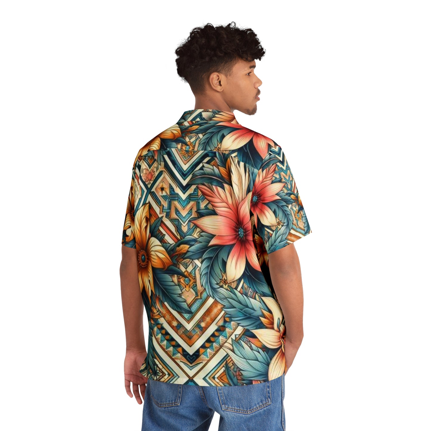 Juicy Clams Men's Hawaiian Shirt (1117)