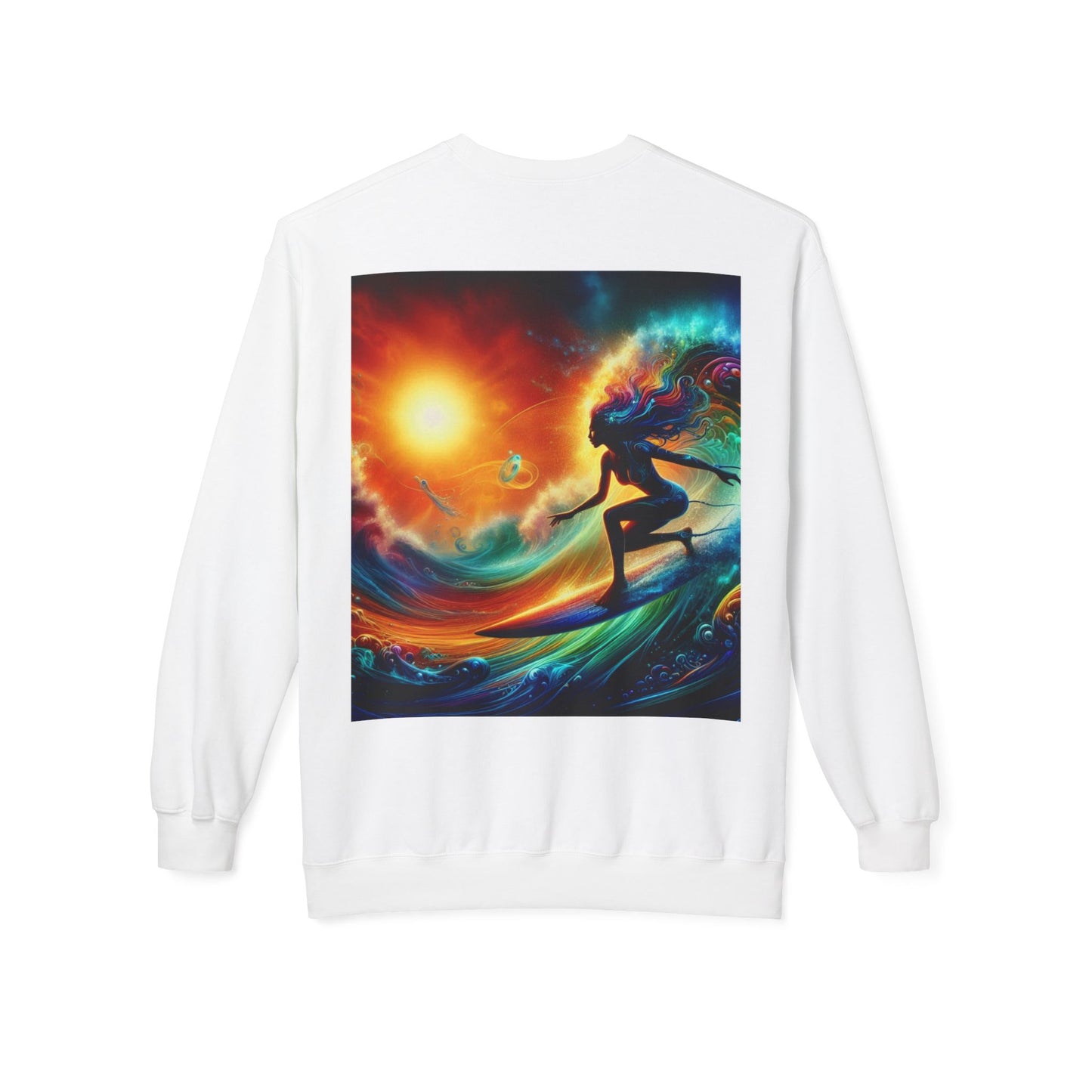 Juicy Clams Unisex Midweight Fleece Crewneck Sweatshirt (D033)