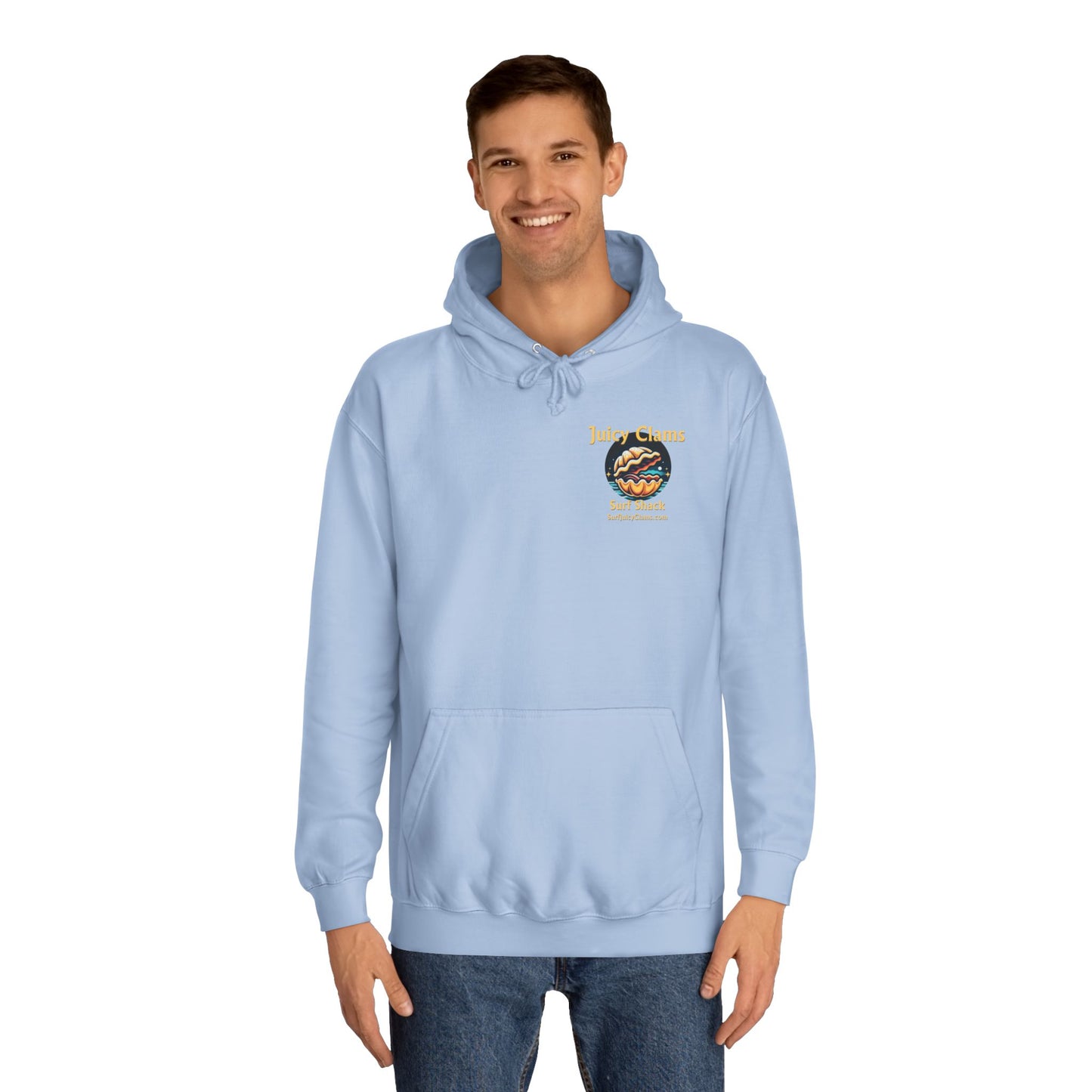 Juicy Clams Unisex College Hoodie (L008)