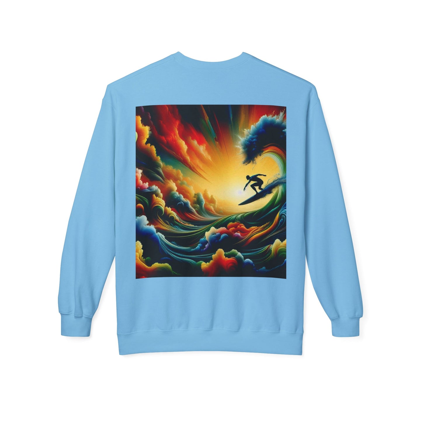 Juicy Clams Unisex Midweight Fleece Crewneck Sweatshirt (D040)