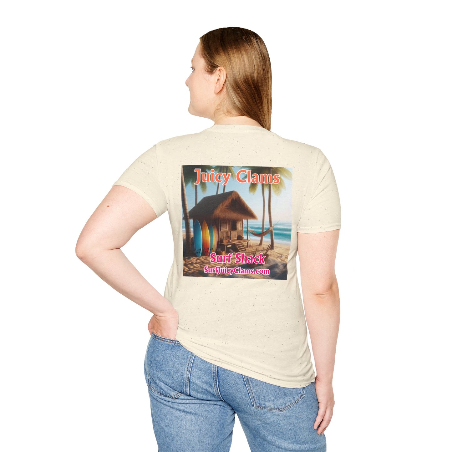 Juicy Clams Unisex Logo T-Shirt (S004)