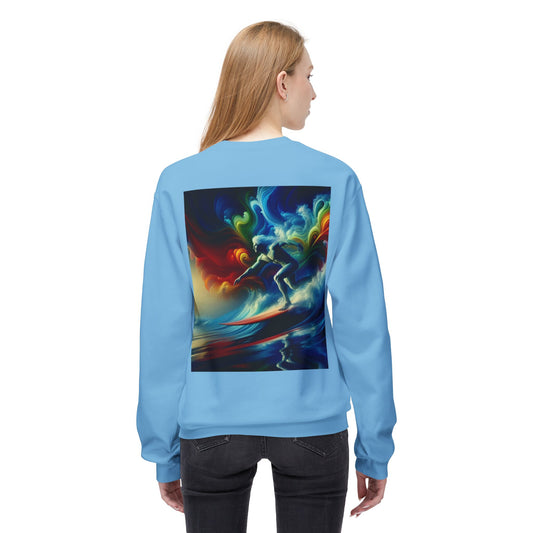 Juicy Clams Unisex Midweight Fleece Crewneck Sweatshirt (D041)