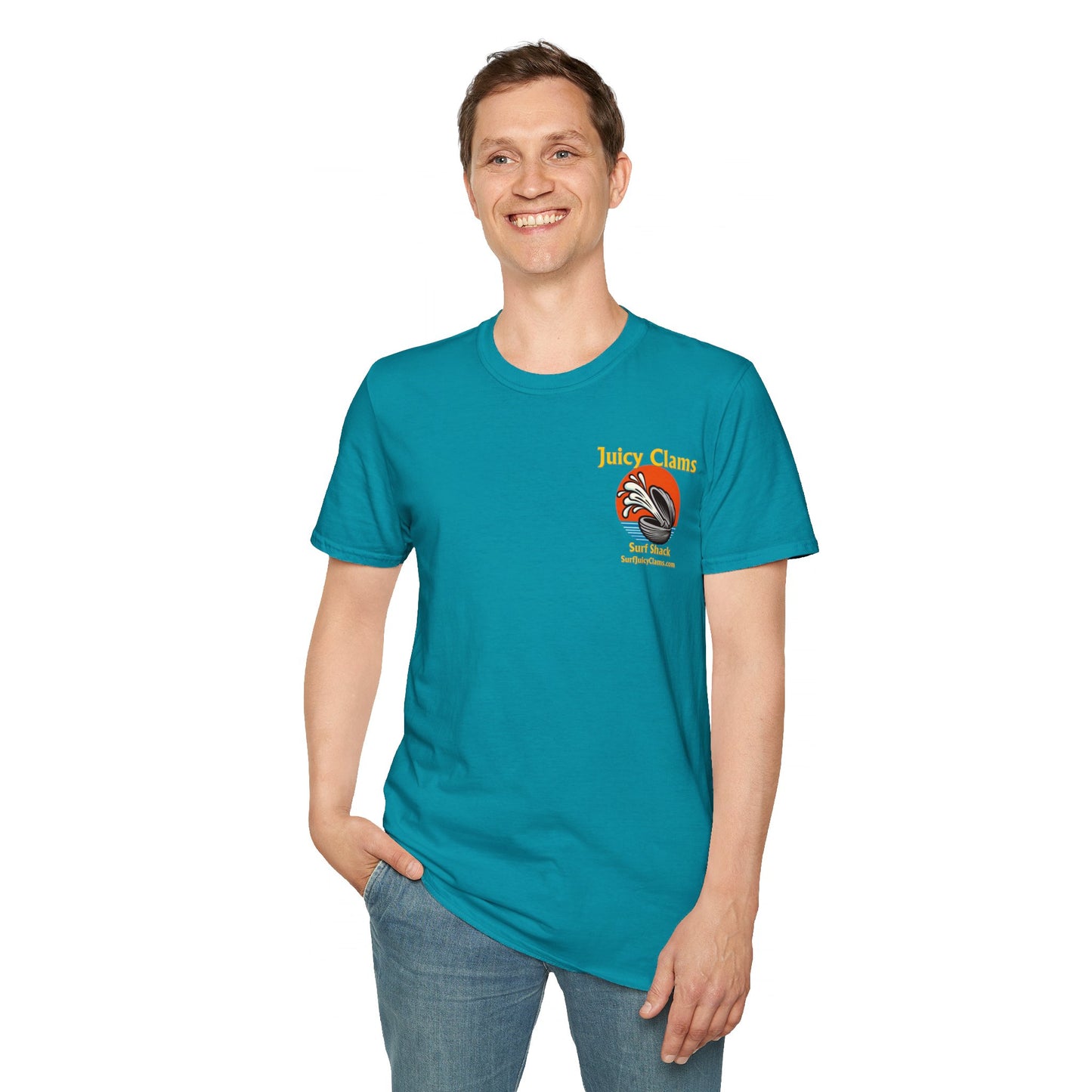 Juicy Clams Unisex Logo T-Shirt (L005)