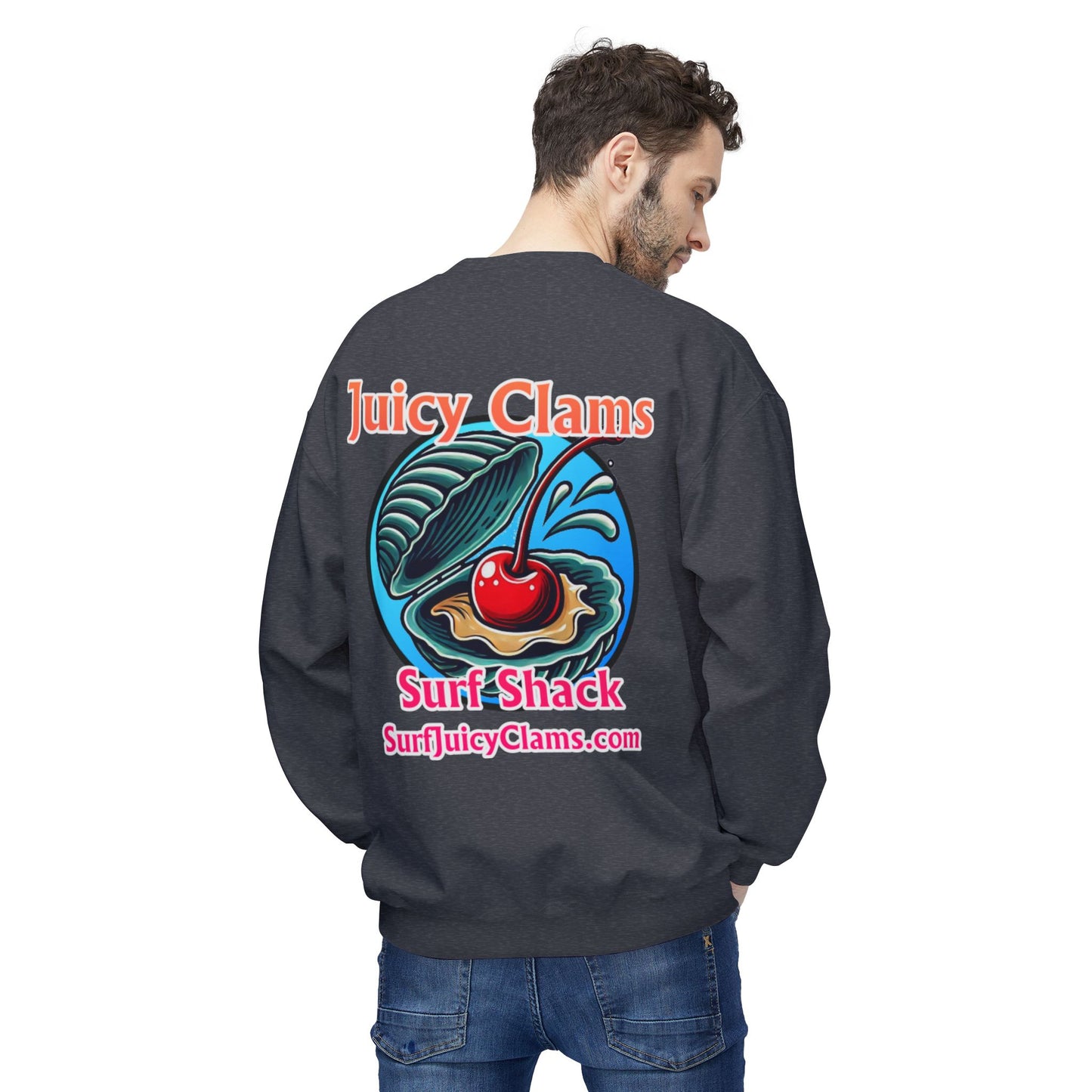 Juicy Clams Unisex Midweight Sweatshirt (A003)