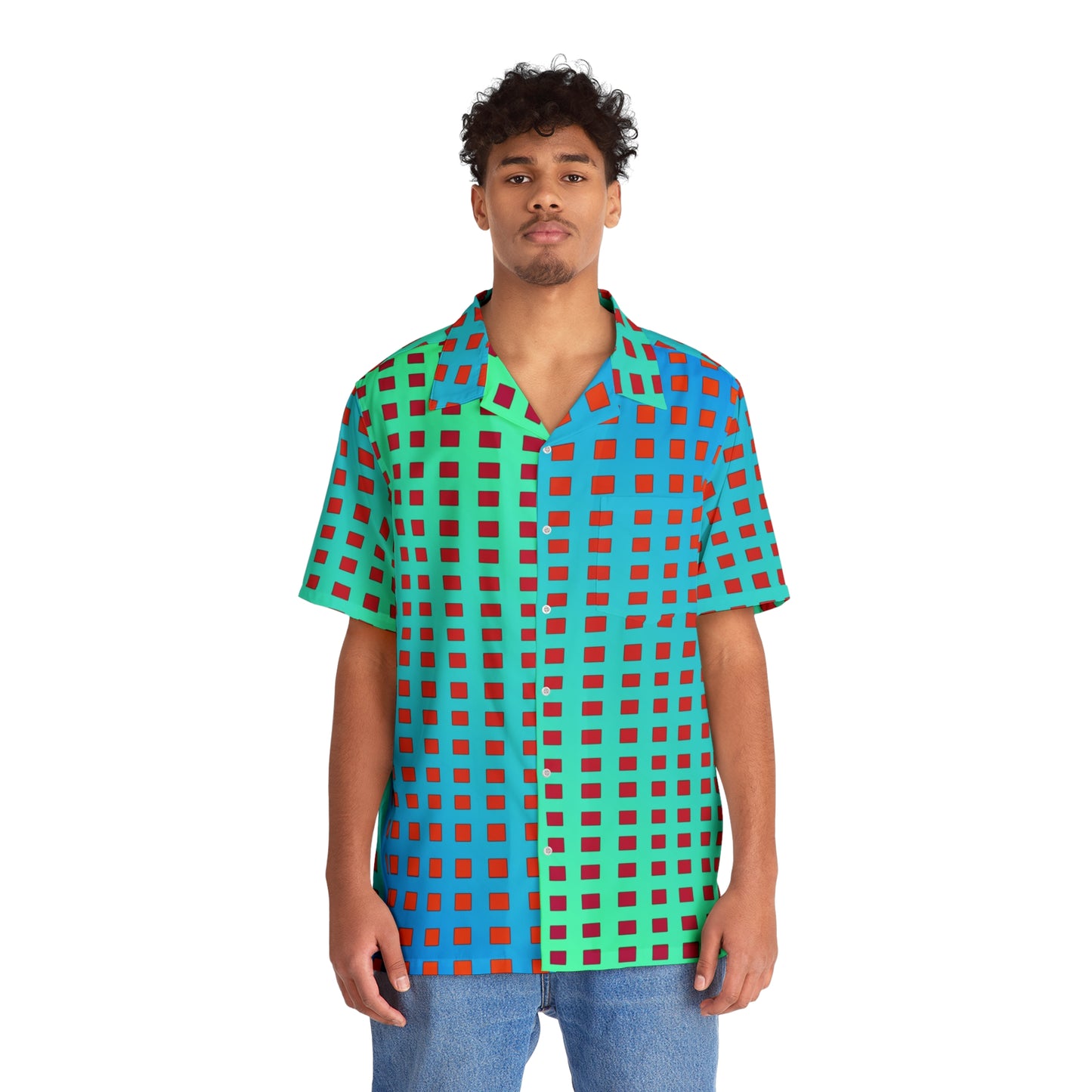 Juicy Clams Men's Hawaiian Shirt (P004)