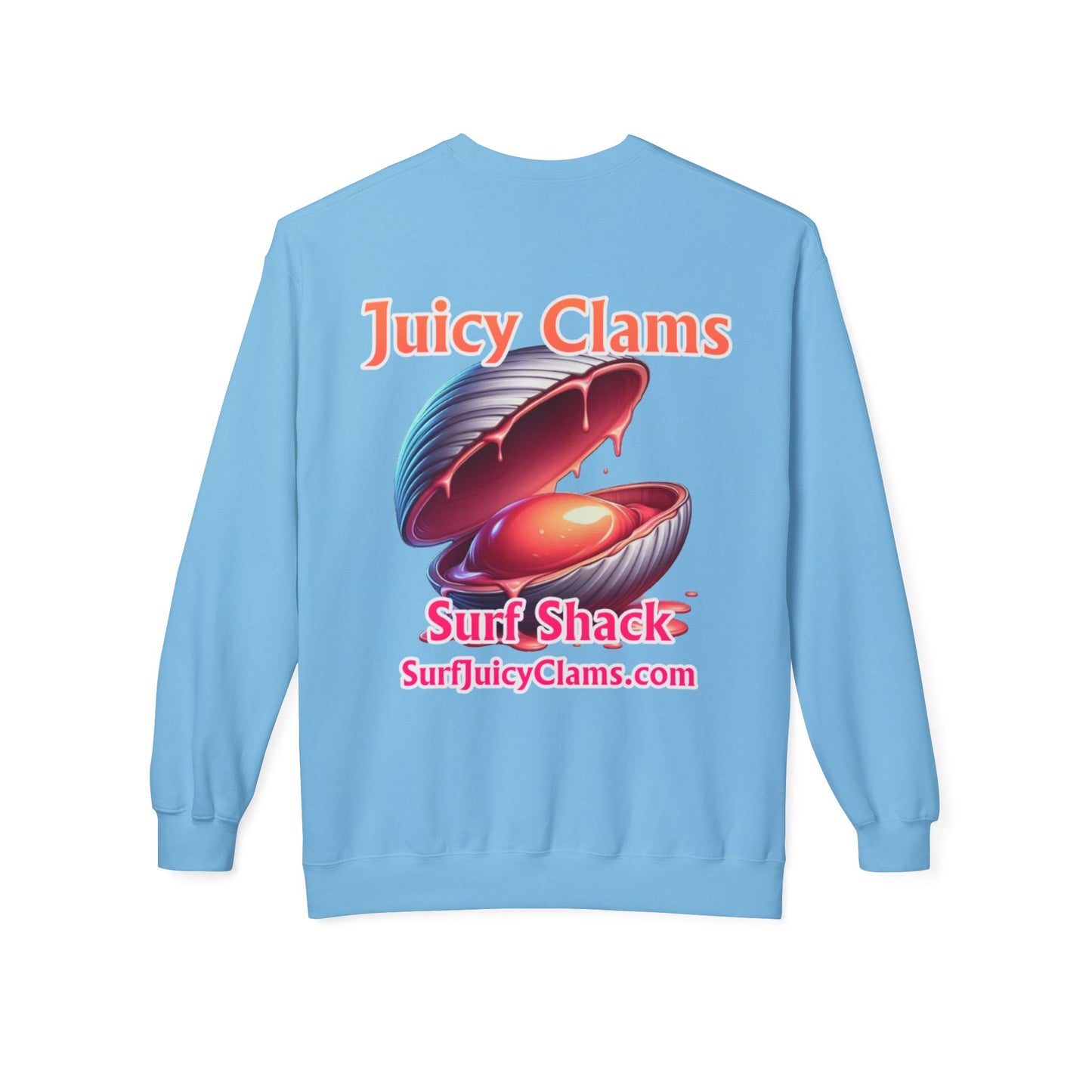 Juicy Clams Unisex Midweight Sweatshirt (A023)