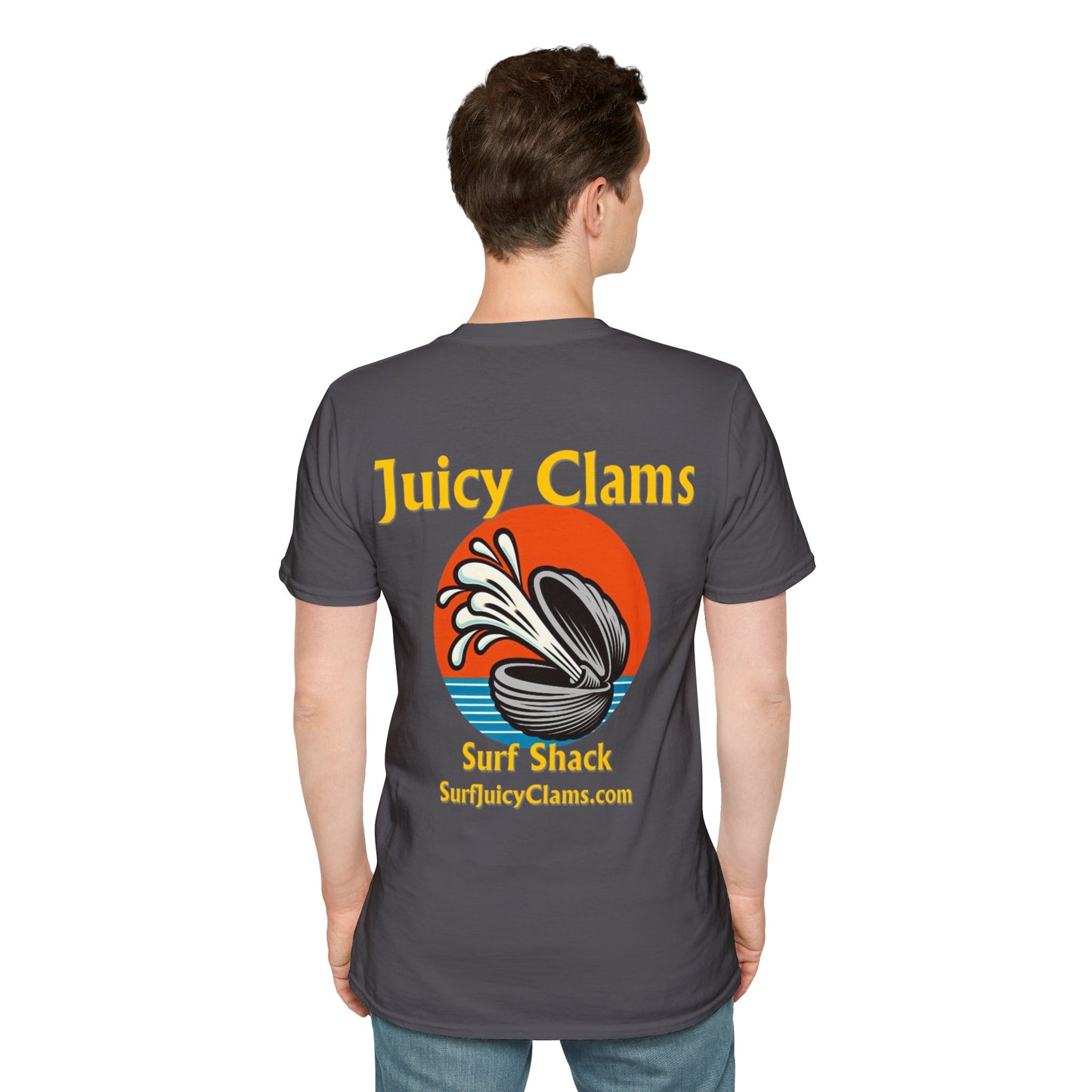 Juicy Clams Unisex Logo T-Shirt (L005)