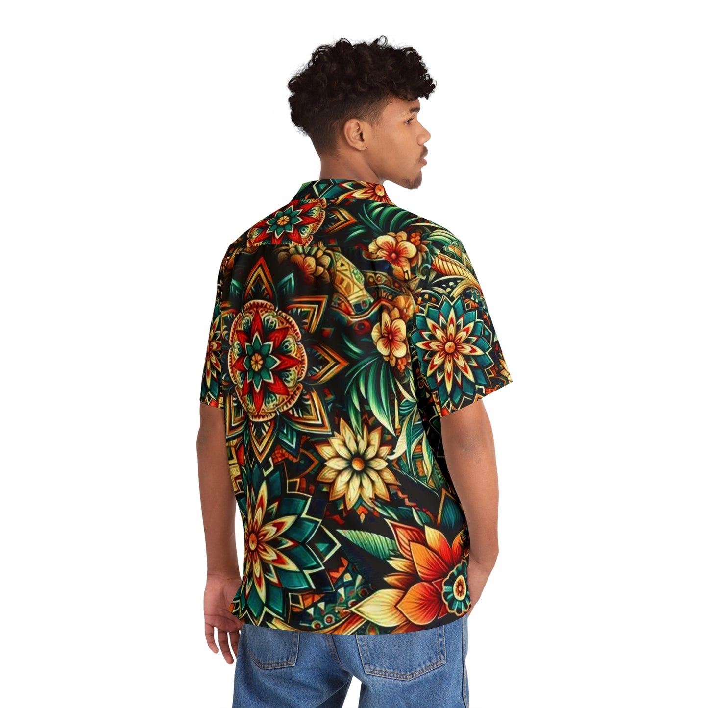 Juicy Clams Men's Hawaiian Shirt (1021)
