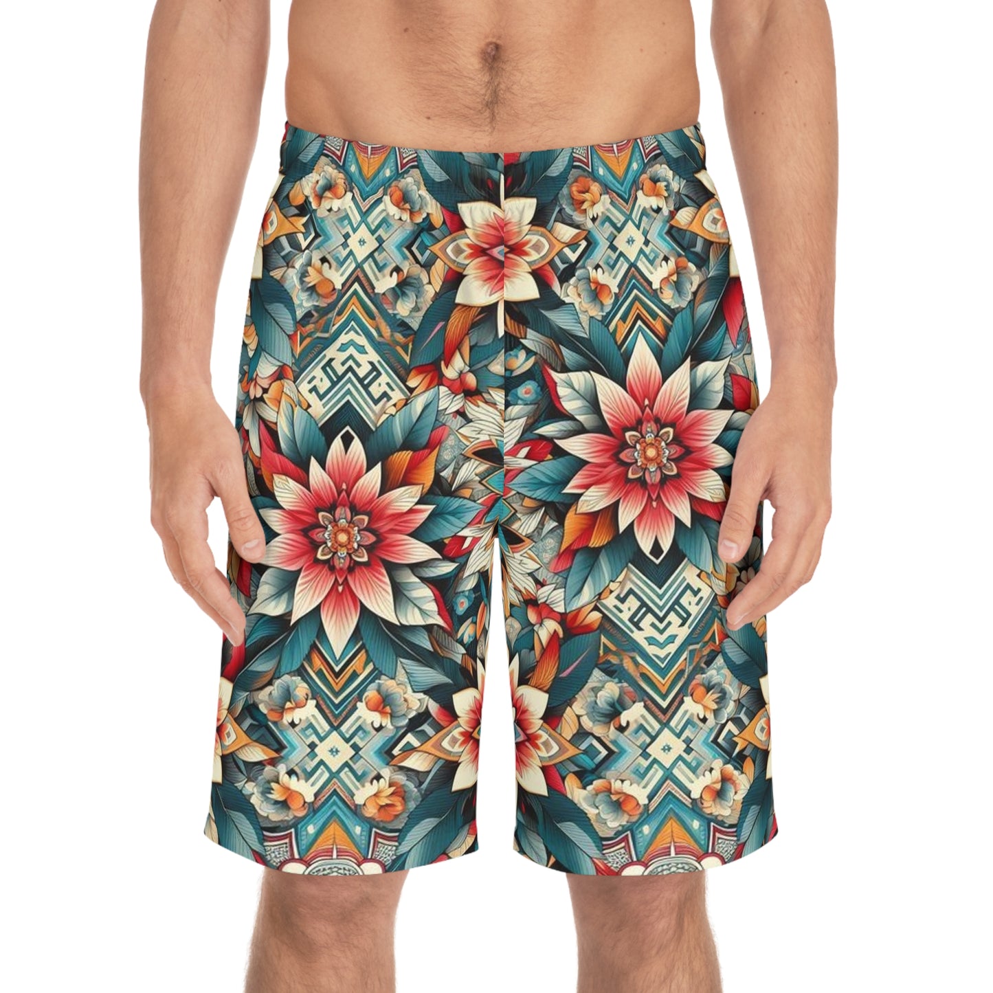 Juicy Clams Men's Board Shorts (1024)