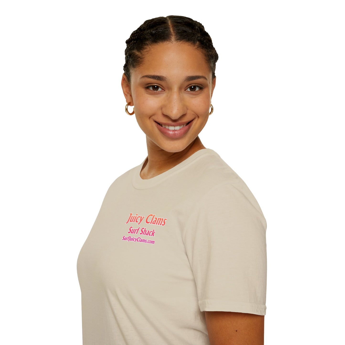 Juicy Clams Unisex Logo T-Shirt (S004)
