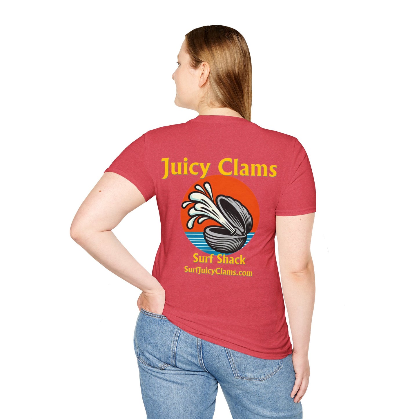Juicy Clams Unisex Logo T-Shirt (L005)
