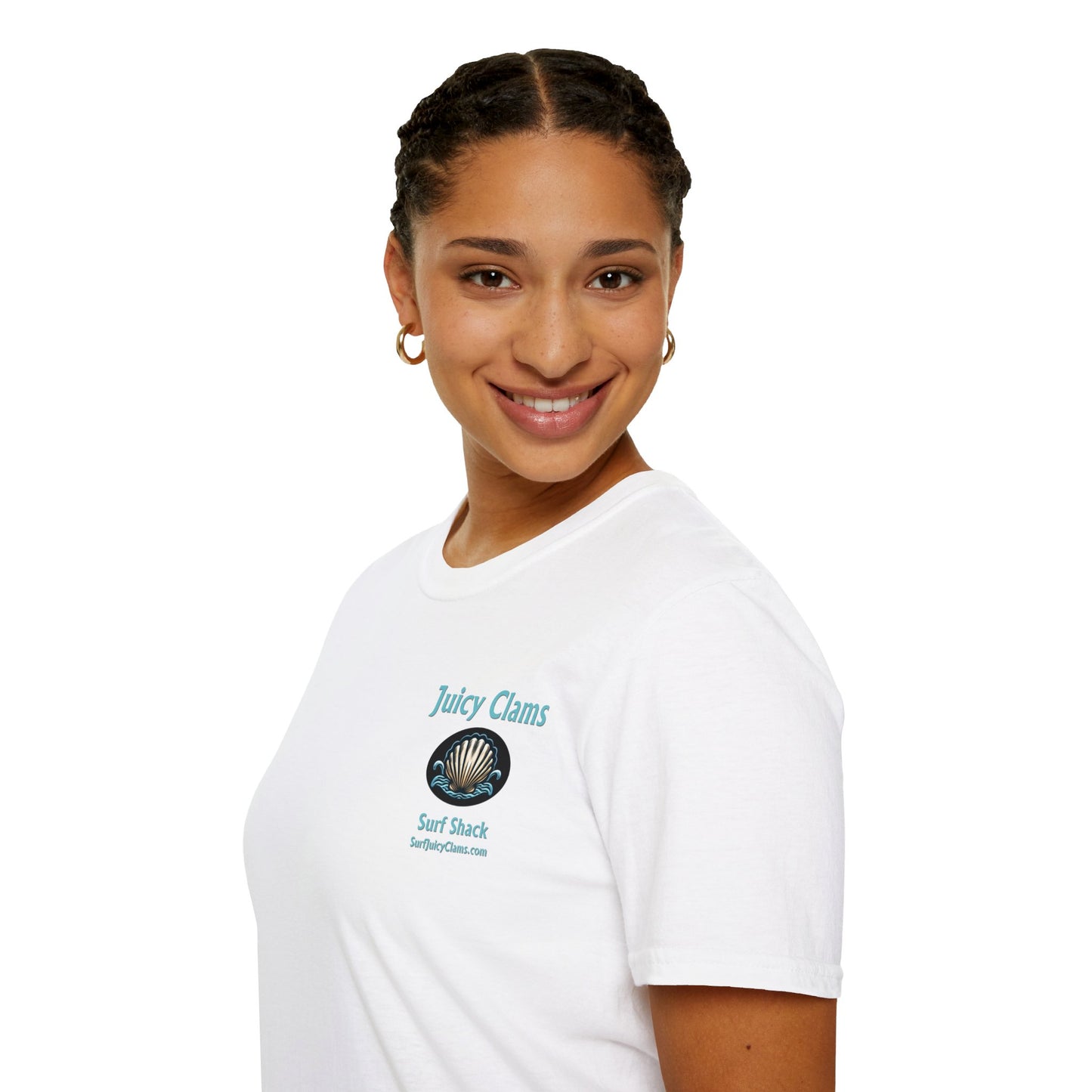 Juicy Clams Unisex Logo T-Shirt (L003)