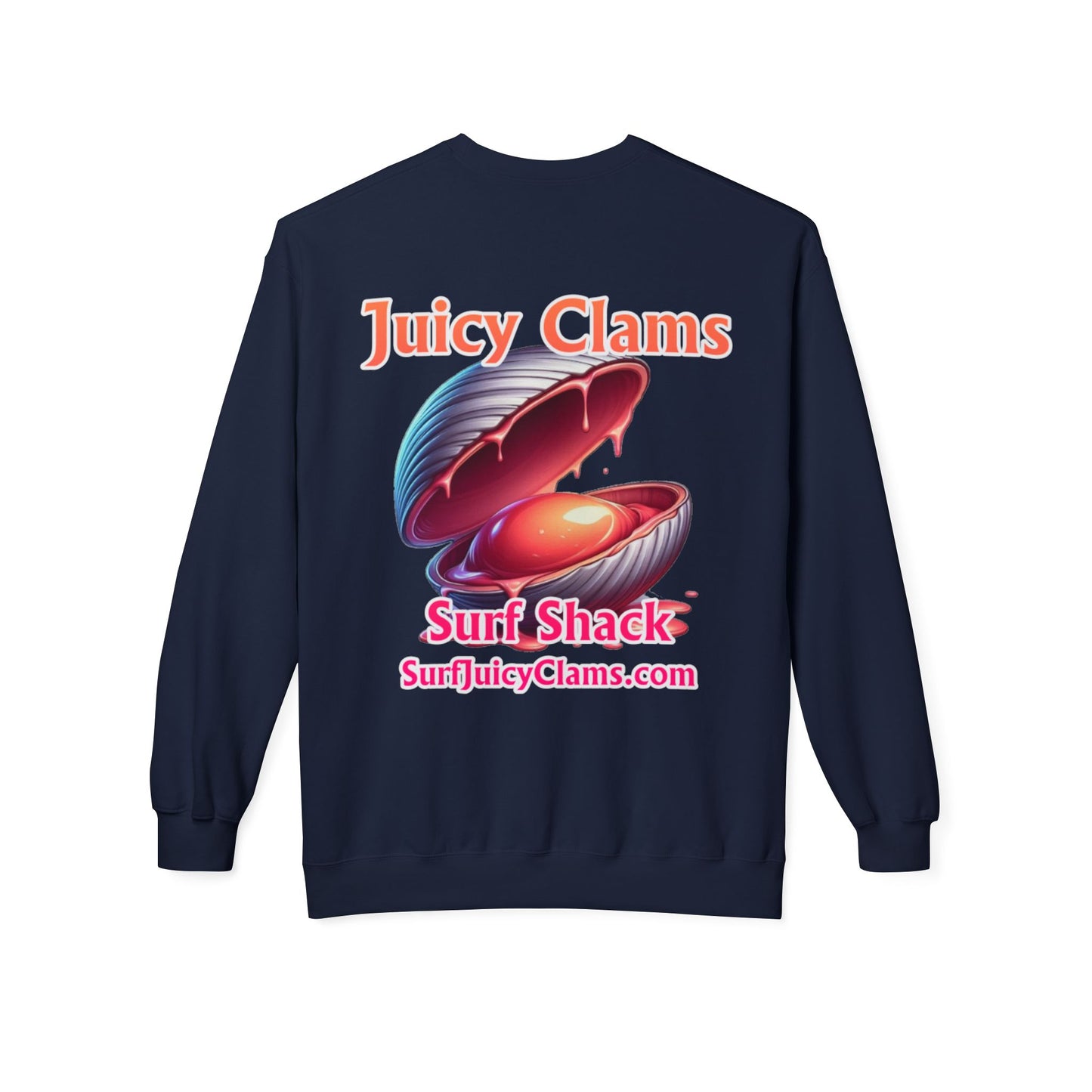 Juicy Clams Unisex Midweight Sweatshirt (A023)