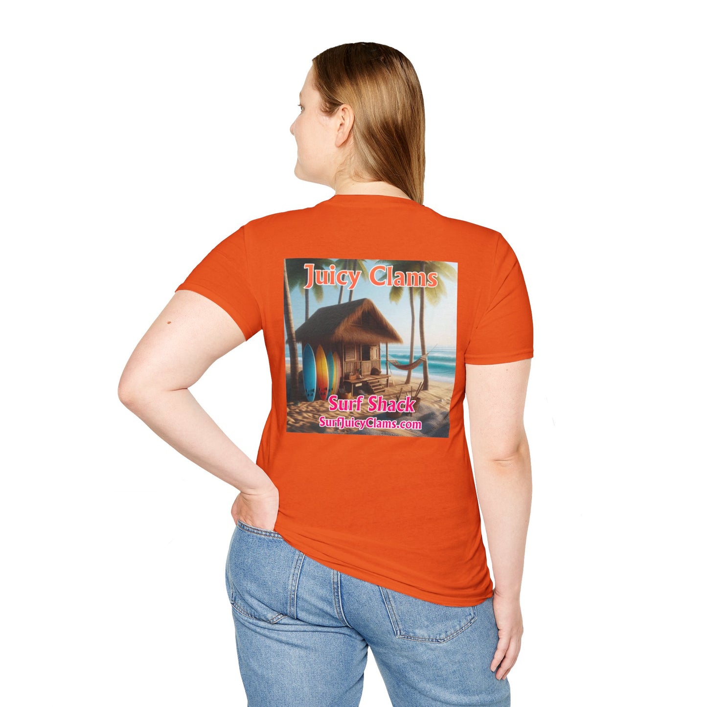 Juicy Clams Unisex Logo T-Shirt (S004)