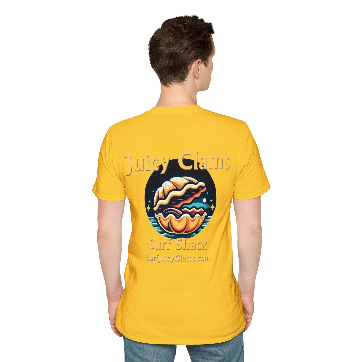 Juicy Clams Unisex Logo T-Shirt (L008)