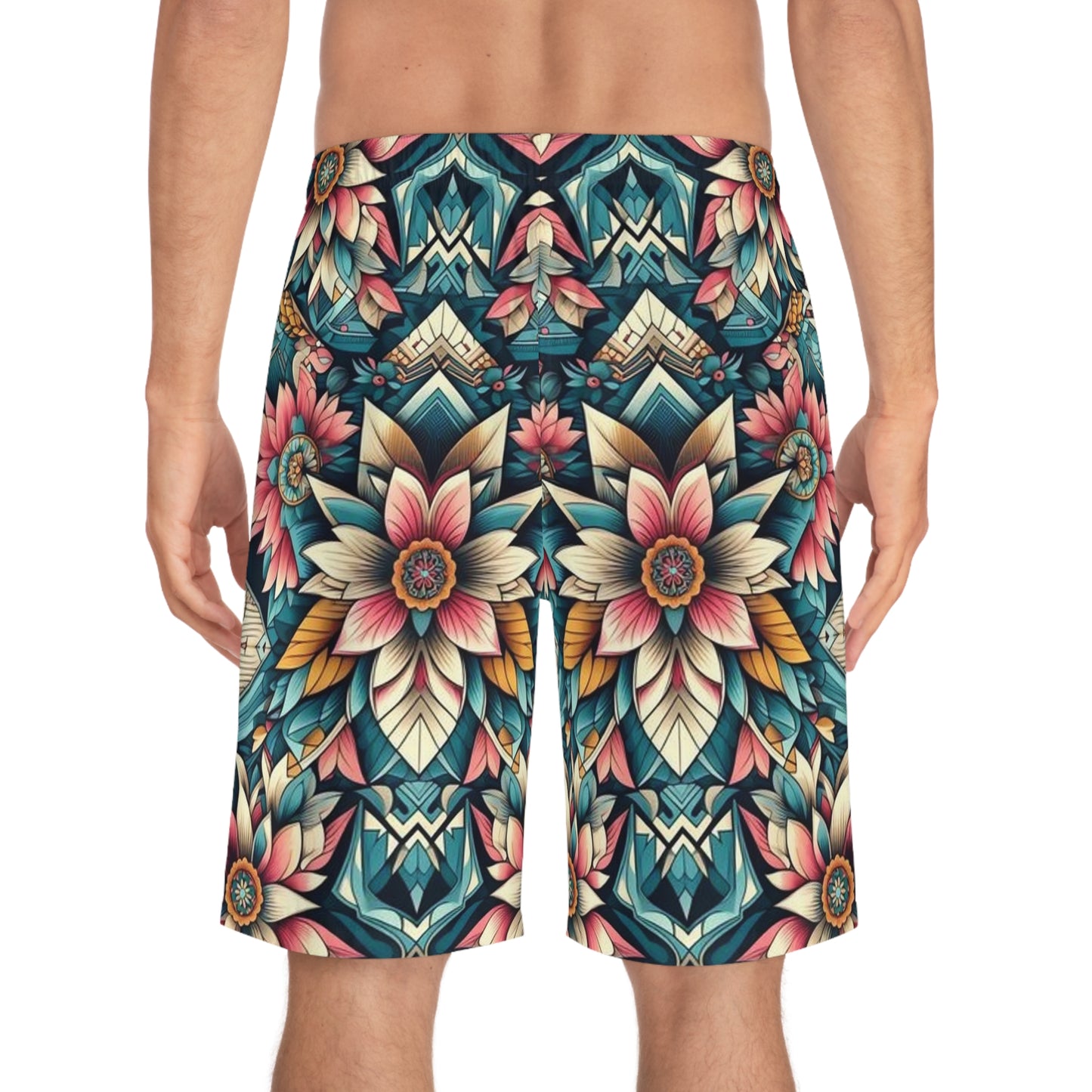 Juicy Clams Men's Board Shorts (1012)